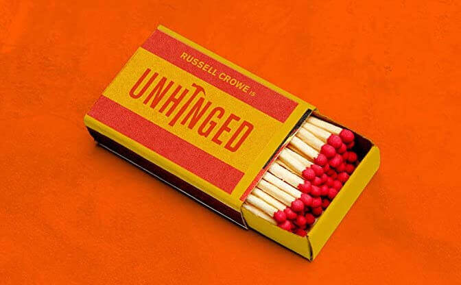 Poster for the film Unhinged. Keep reading for a peek into the film's cast.