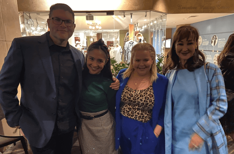 Left to Right: JC Gutierrez – Head of Talent, Janelle Junio – ABC Casting, Jenn Proctor – Head of Music, Shelli Margheritis – Head of Developmen