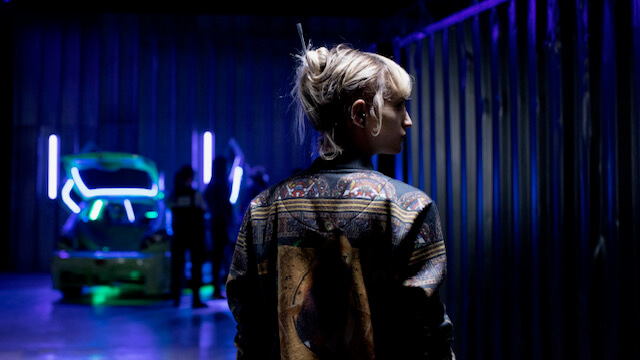 Agathe Rousselle is getting her big break in 'Titane.'
