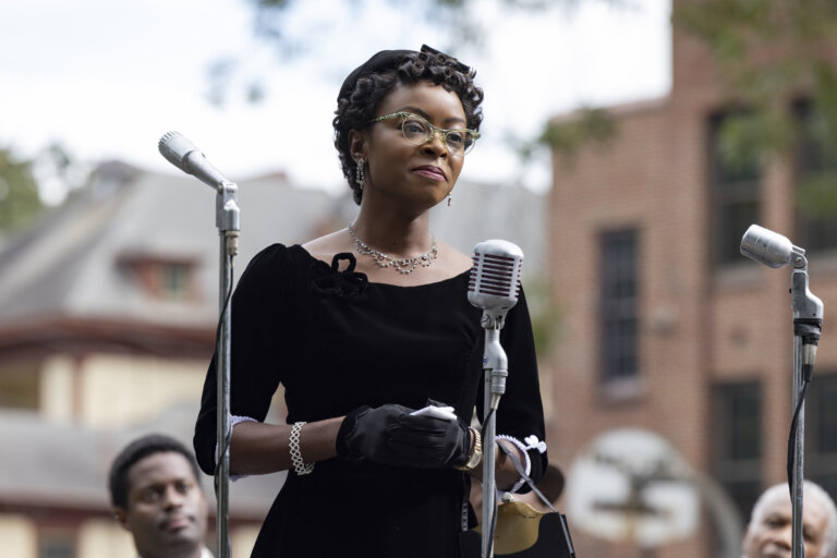 Danielle Deadwyler as Mamie Till Mobley in TILL, directed by Chinonye Chukwu, released by Orion Pictures.